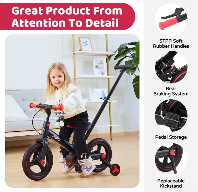 Bicicleta Infantil 6 en 1 JMMD