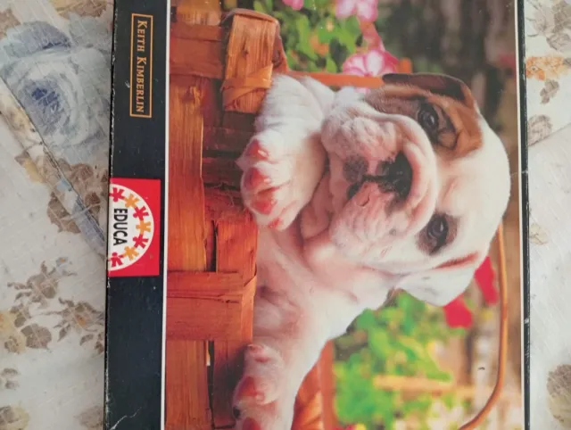 Puzzle Educa Perro Bulldog Francés 500 Piezas