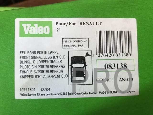 Piloto  renault 21 derecho nuevo