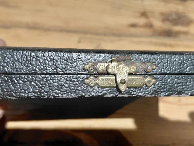 Juego 6 Cucharillas Antiguas Turquesa