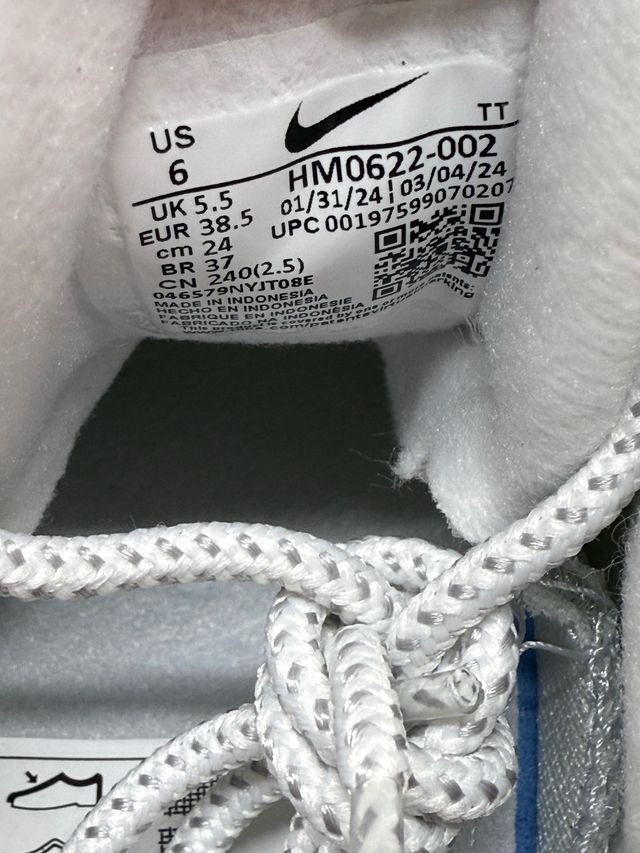 Nike Air Max 95 Wolf Grey Safety Orange T. 38,5.