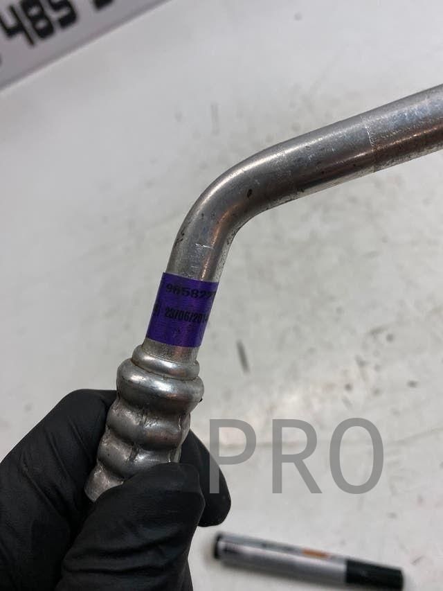 tubo aire acondicionado citroen  peugeot