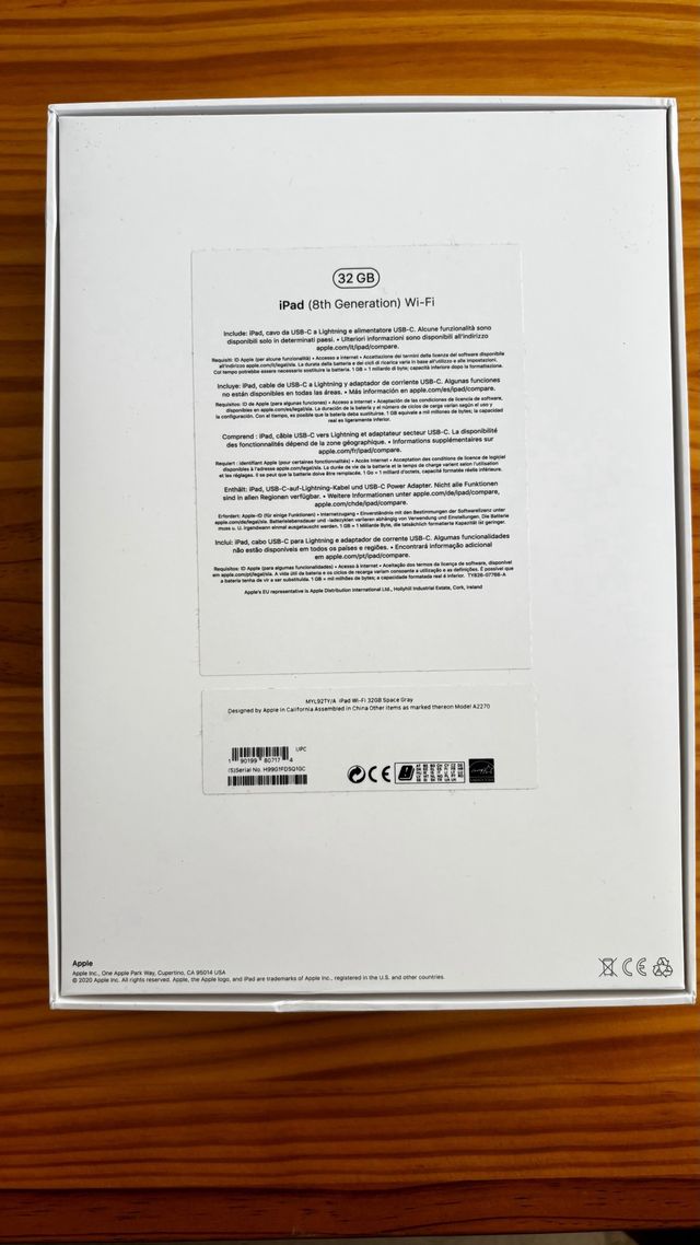 iPad 8ª Geração 10,2 Silver + Caneta Stylus + capa