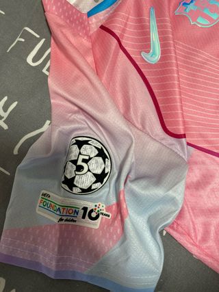 Chándal Corto Barcelona Nike Rosa