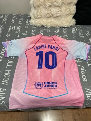 Chándal Corto Barcelona Nike Rosa