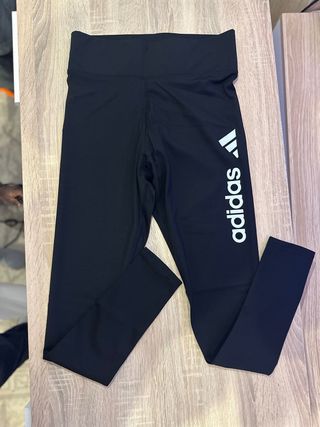 Mallas Adidas Fitness Mujer Negras