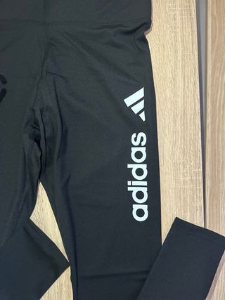 Mallas Adidas Fitness Mujer Negras