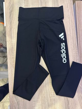 Mallas Adidas Fitness Mujer Negras