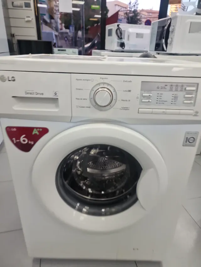 Lavadora LG 6kg con garantía
