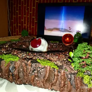 Diorama Navicella Sayan Dragon Ball