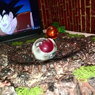 Diorama Navicella Sayan Dragon Ball