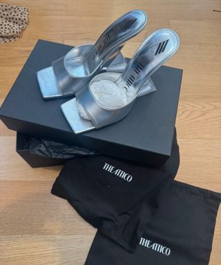 Sandali The Attico argento