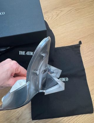 Sandali The Attico argento