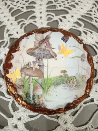 Magnete Mondo Fatato Fatto a Mano