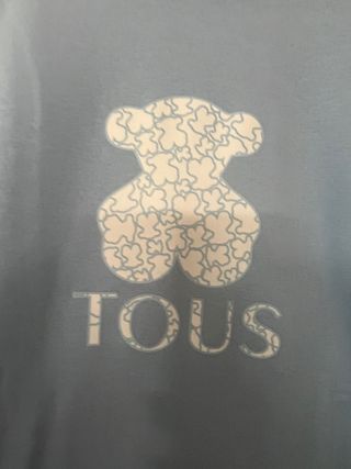 Sudadera Tous Oso y Logo Azul