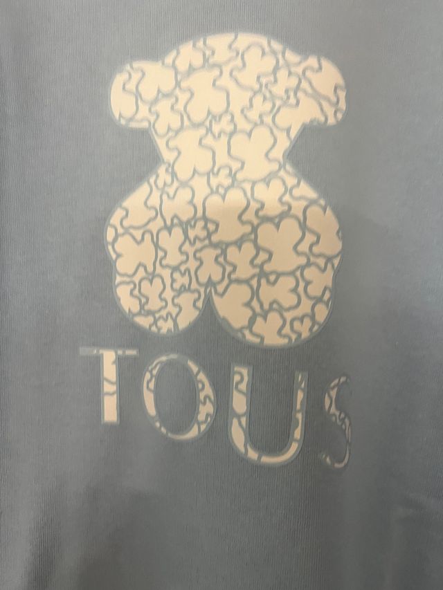 Sudadera Tous Oso y Logo Azul