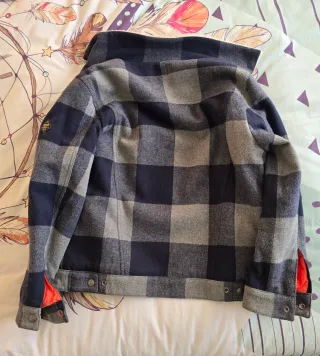 Cazadora Superdry Sherpa cuadros