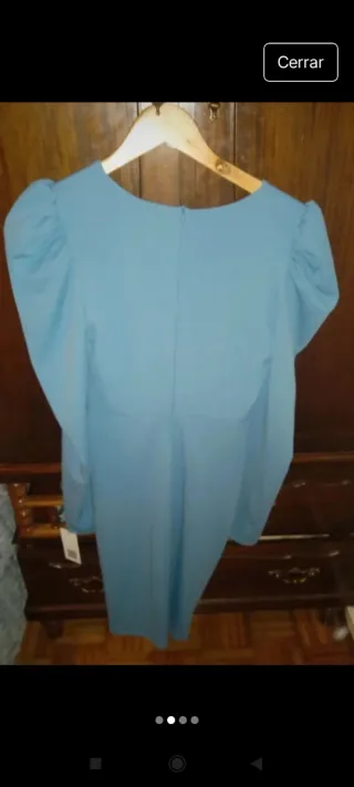 Vestido azul ceremonia nuevo