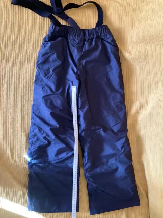 Peto esquí niño/niña negro