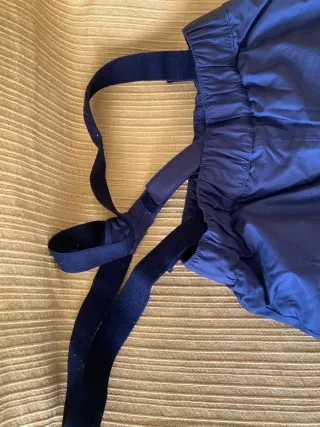 Peto esquí niño/niña negro