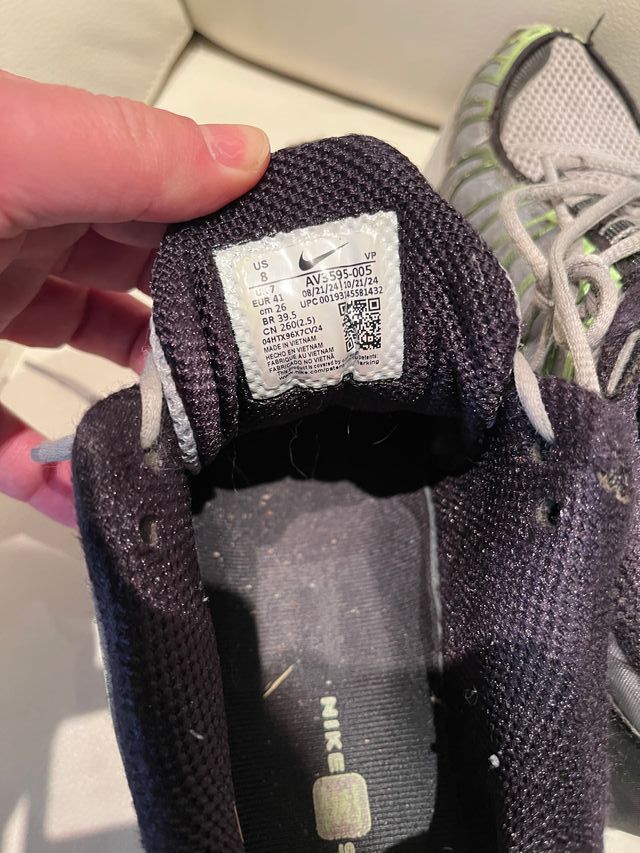 Nike Shox TL Modelo 2024 Gris/Verde