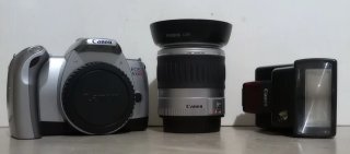 Fotocamera Canon EOS 300 v + Obiettivo 28-90mm + Flash