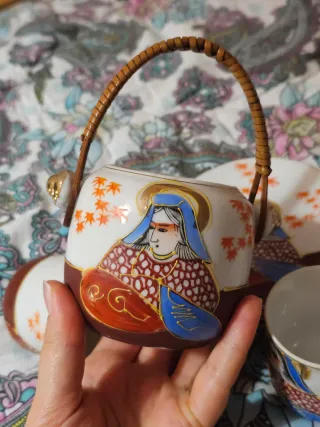 Servizio da tè Porcellana Giapponese satsuma