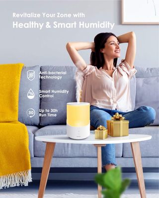 Humidificador Inteligente Transparente