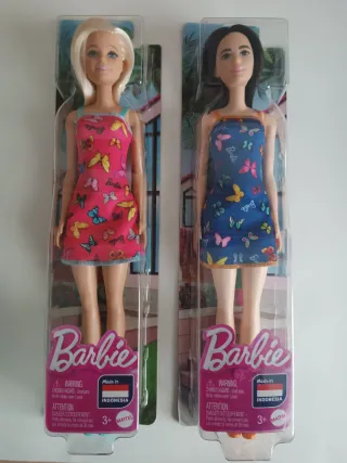 Set di Bambole Barbie con Abiti Farfalle