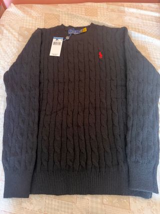 Jersey Polo Ralph Lauren Negro Talla M