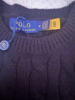 Jersey Polo Ralph Lauren Negro Talla M