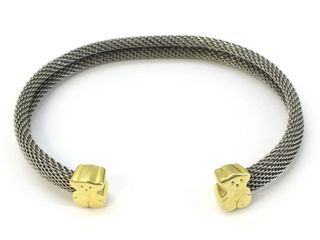 Pulsera Tous Oro 18k Malla Oso