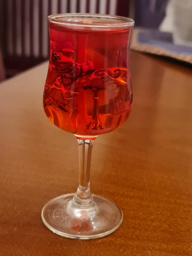 Candela Stella Cometa Vetro Metallo