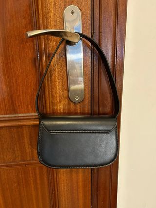 Borsa nera Diesel con logo grande