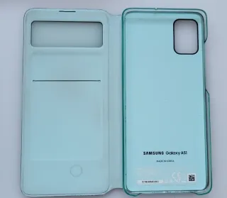 Custodia originale Samsung Galaxy A51 blu scuro