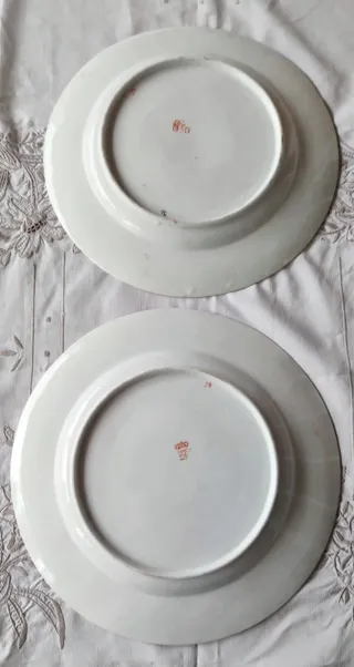 2 Piatti Derby 1805/10 Rose