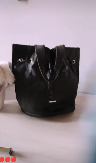 Borsa Carpisa Vera Pelle Nera