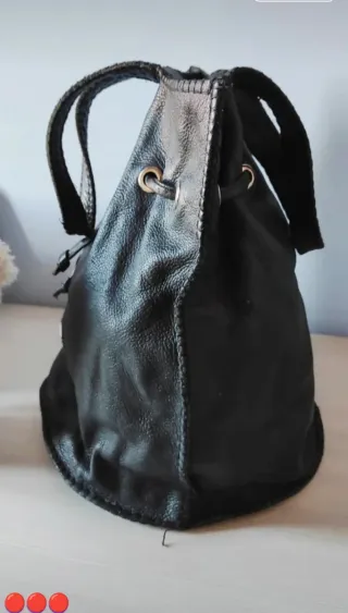 Borsa Carpisa Vera Pelle Nera