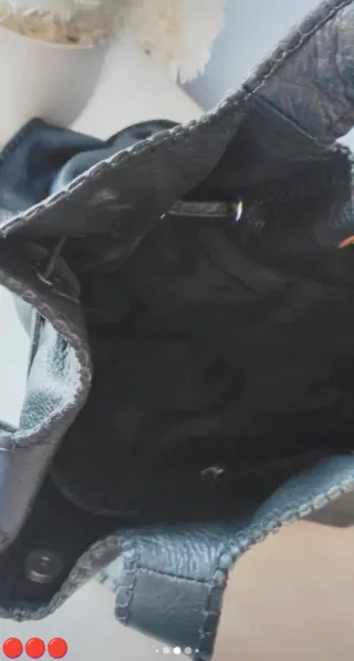 Borsa Carpisa Vera Pelle Nera