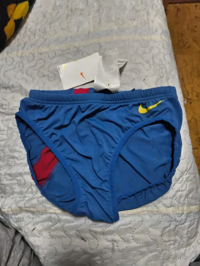 Costume da bagno Nike bambino blu