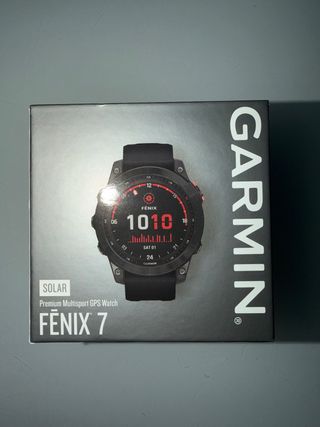 Garmin Fenix 7 Solar GPS Reloj Multideporte