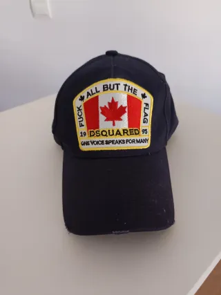 Gorra DSQUARED2 azul oscuro