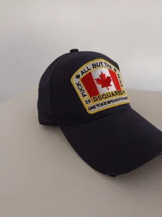 Gorra DSQUARED2 azul oscuro