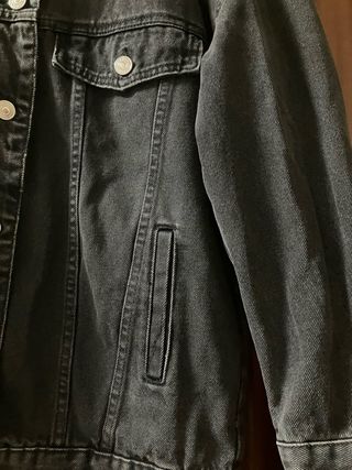 Chaqueta vaquera oversize Mango