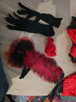 Disfraz cabaretera para niña de 16 años o adulta