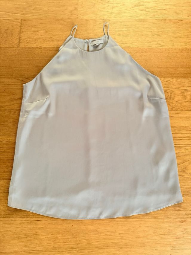 Top H&M Grigio Ghiaccio Elegante