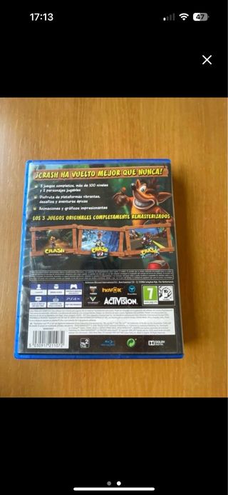 Crash Bandicoot N. Sane Trilogy PS4