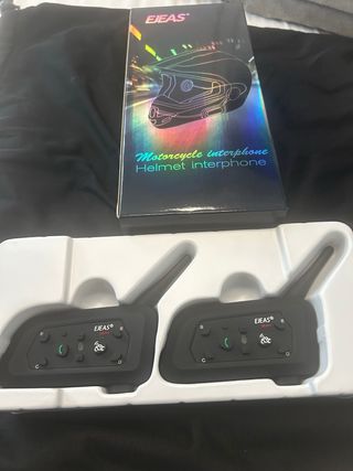 2 Intercomunicadores EJEAS V6 Pro Moto