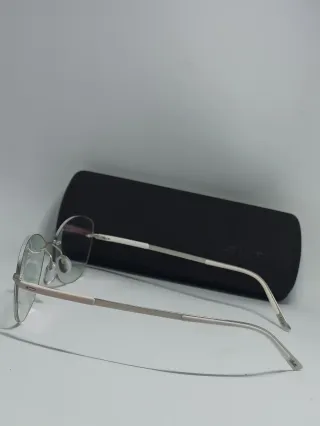 Occhiali Silhouette Argento/Bianco