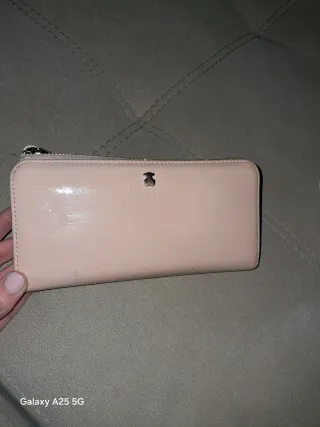 Cartera Tous Beige/Rosa